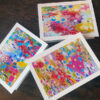 abstract art note cards